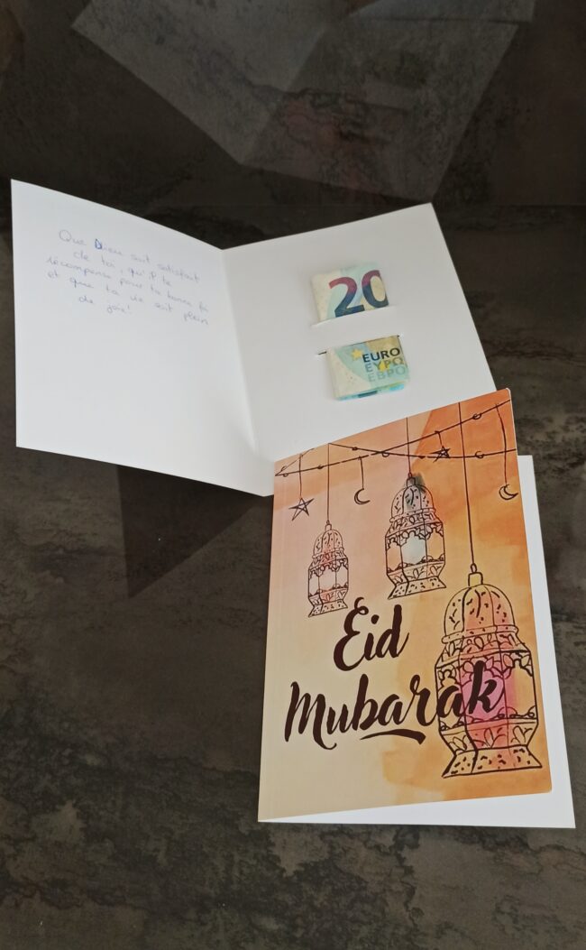 carte de voeux eid moubarak